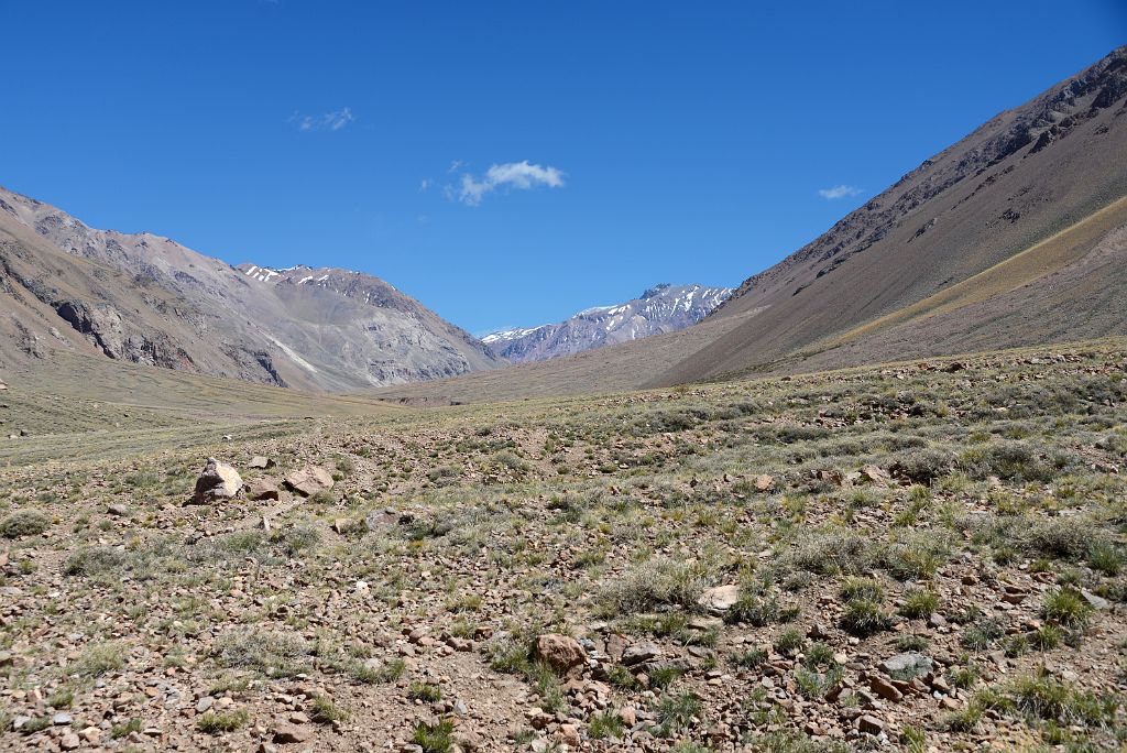 05 It Was Very Windy 12C On The Trail Between Pampa de Lenas And Casa de Piedra On The Trek To Aconcagua Plaza Argentina Base Camp